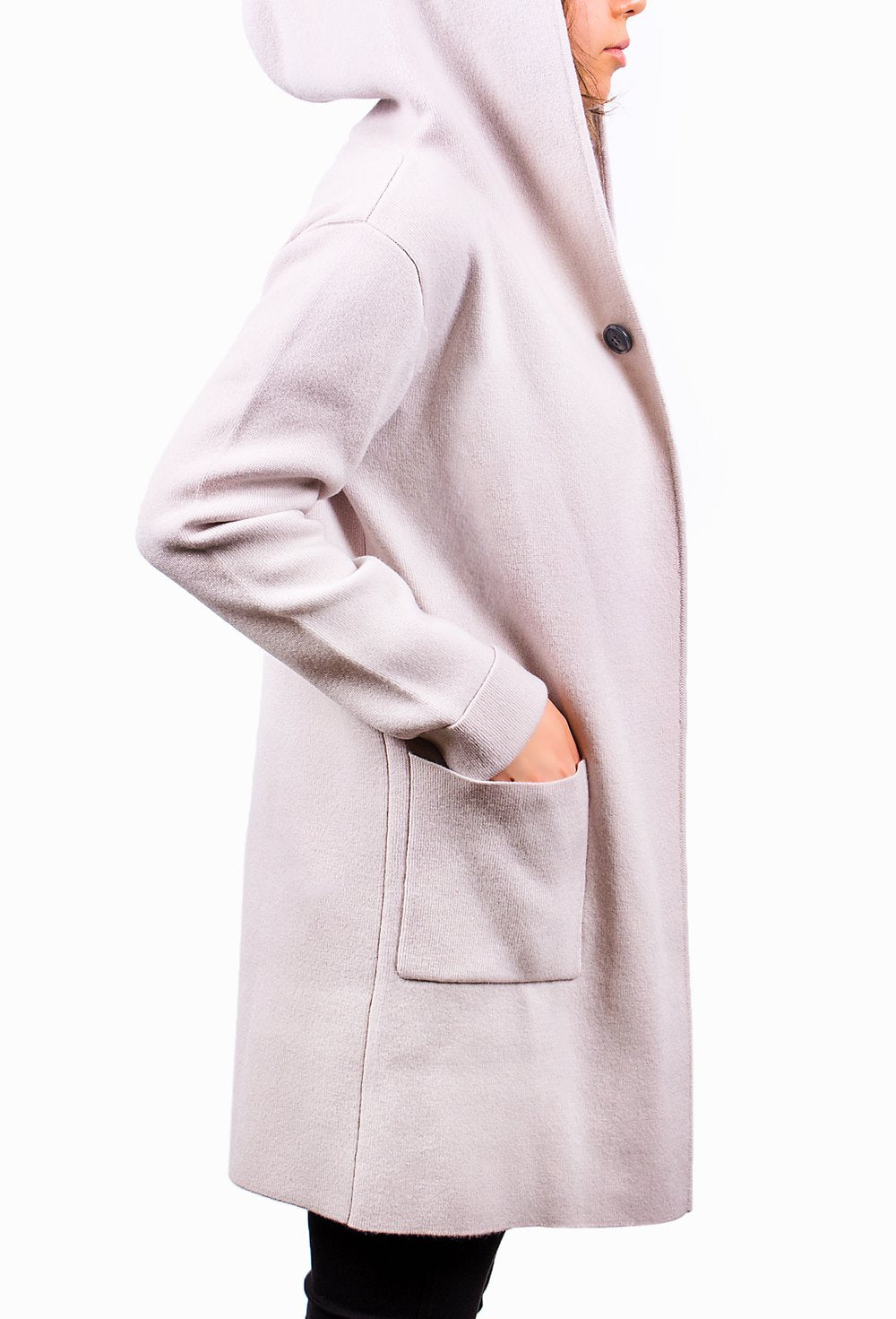 Pink Pure Cashmere Coat